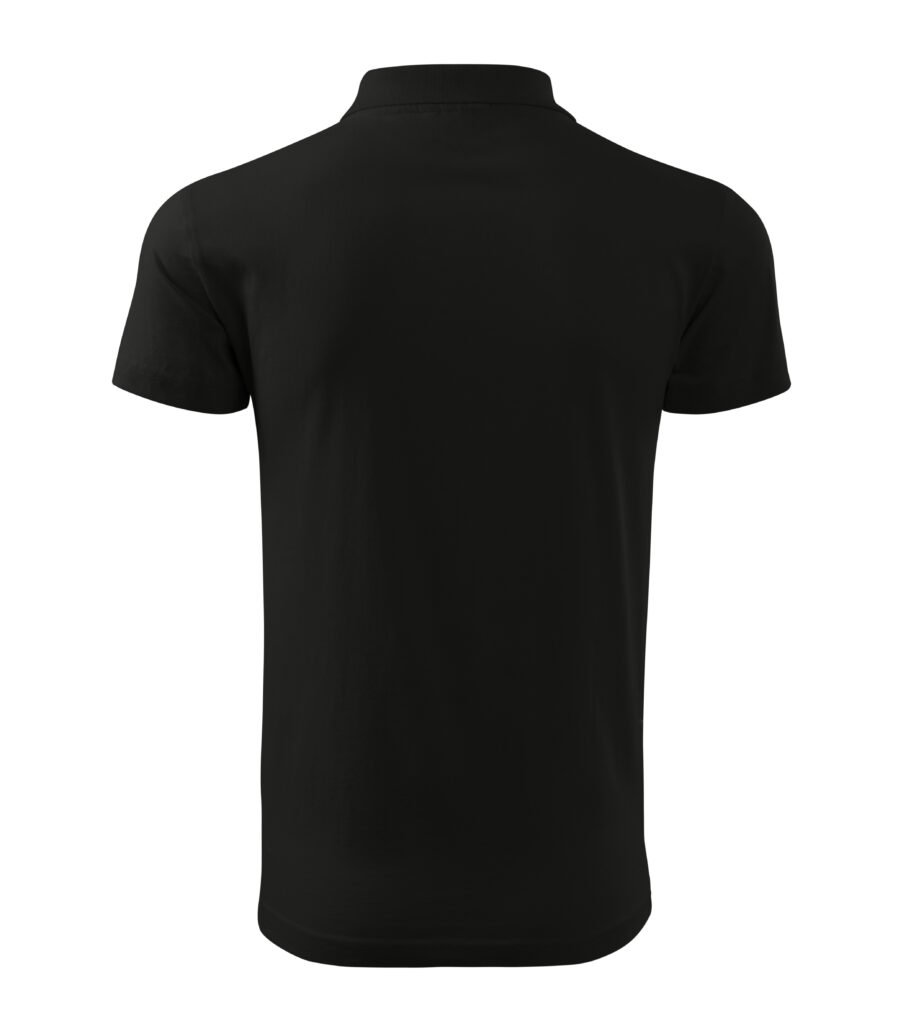 Tricou Negru Polo SINGLE J.