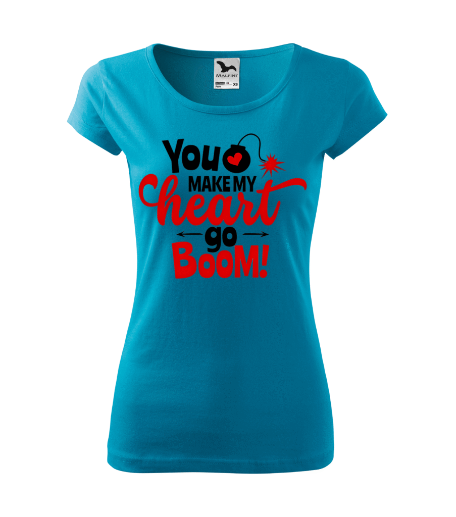 Tricou Albastru BooM