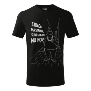 Tricou Negru STRADA