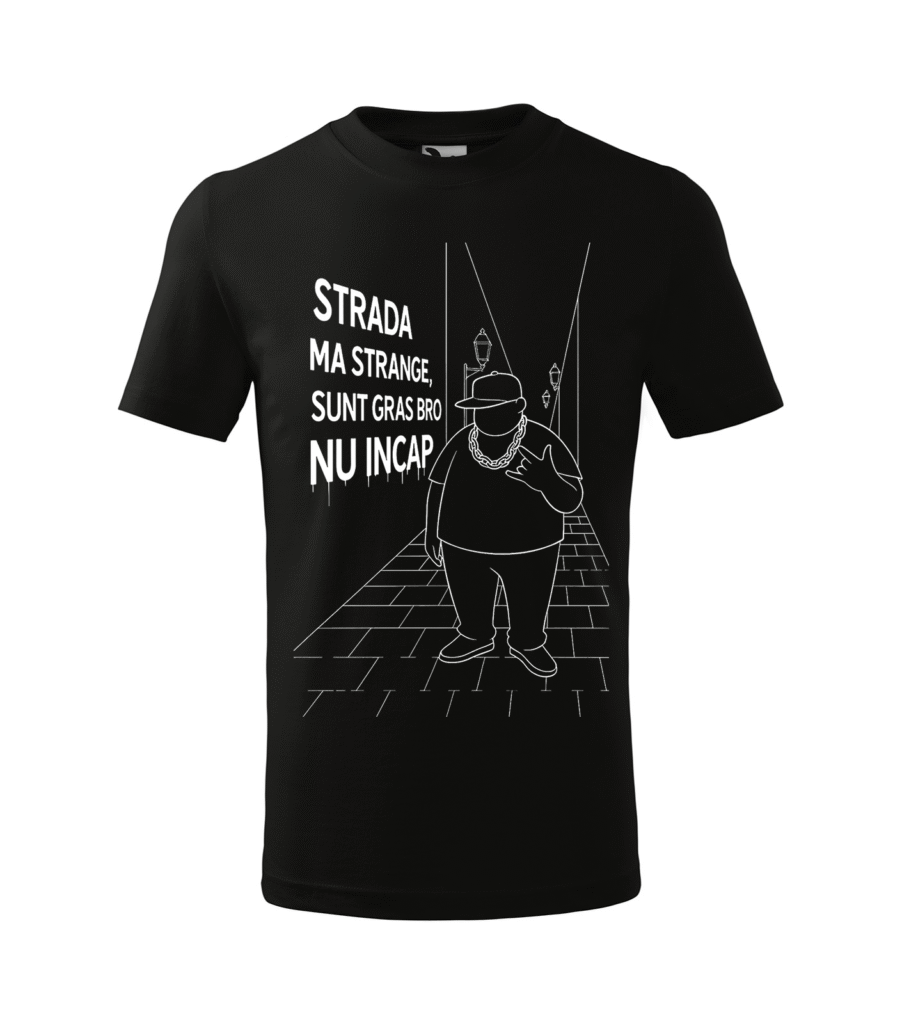 Tricou Negru STRADA