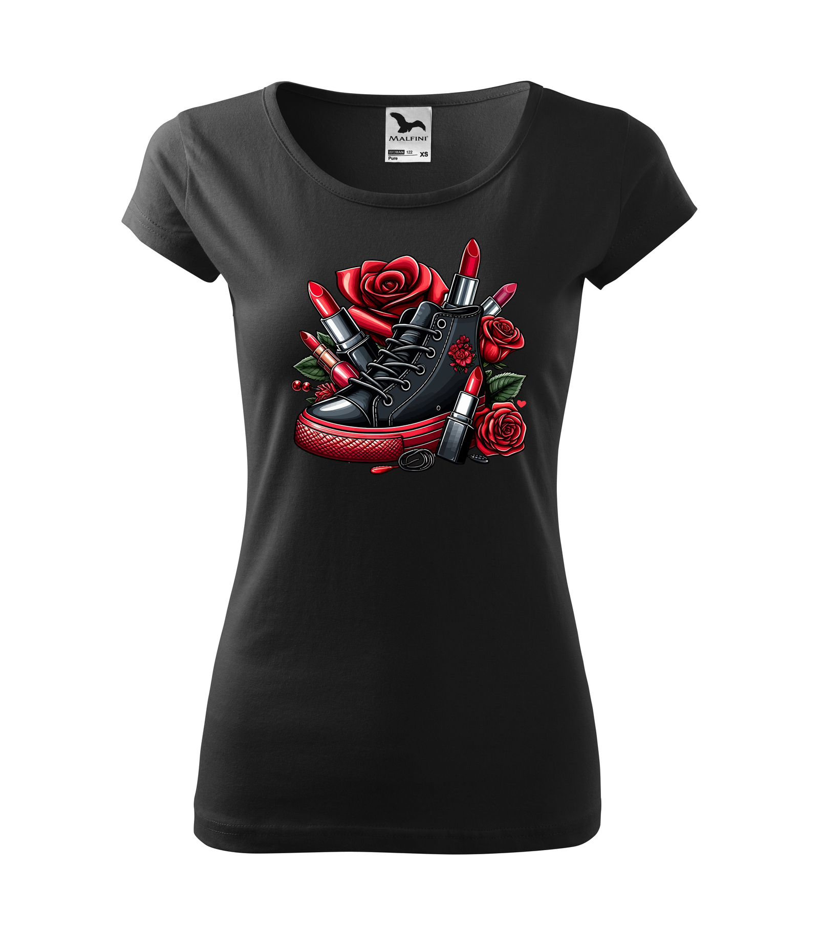 Tricou Negru Make-Up