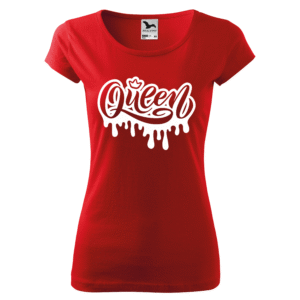 Tricou Rosu Queen