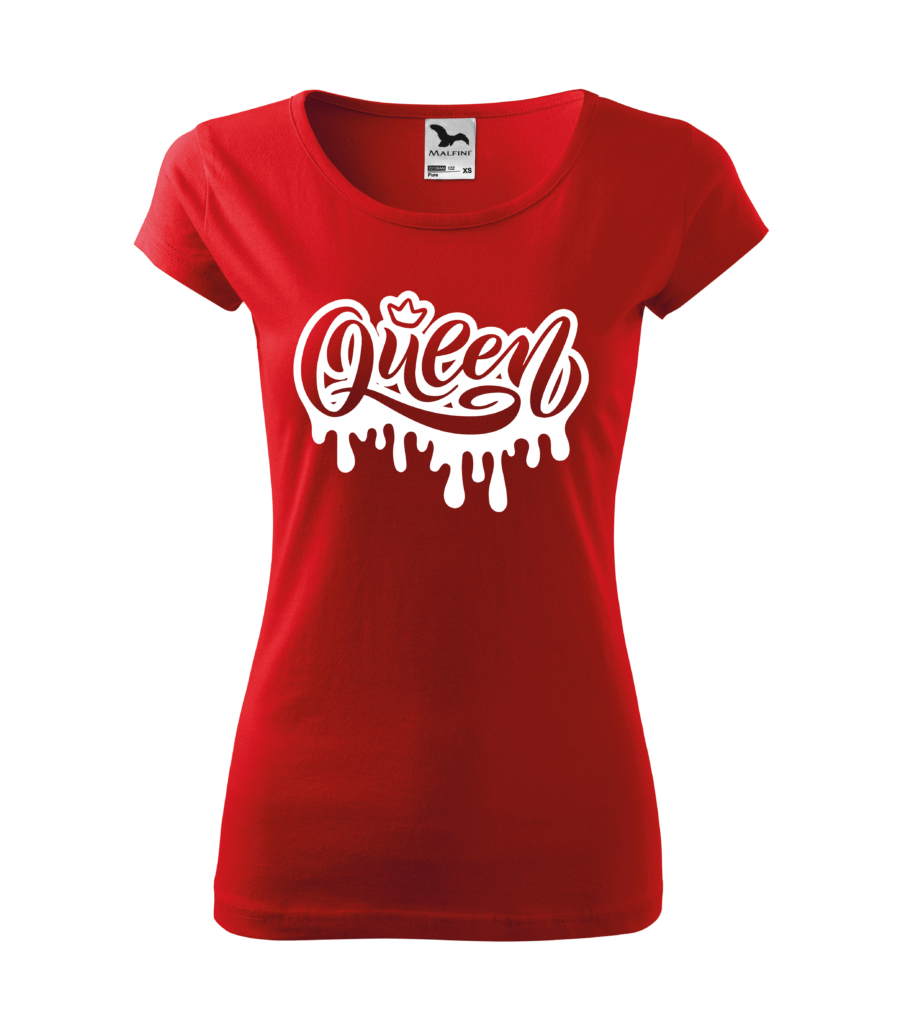 Tricou Rosu Queen