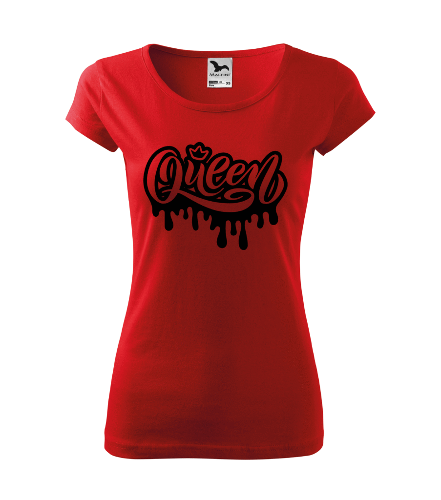 Tricou Rosu Queen