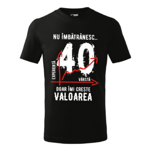 Tricou Negru Valoare 40